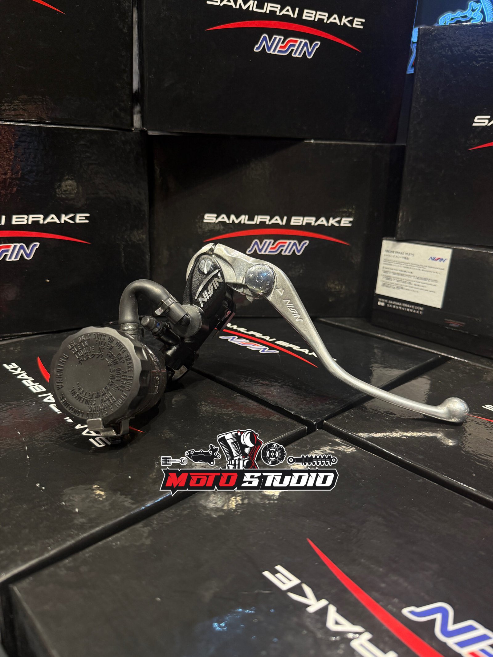 Nissin Samurai 16mm Radial Master Cylinder - BLACK