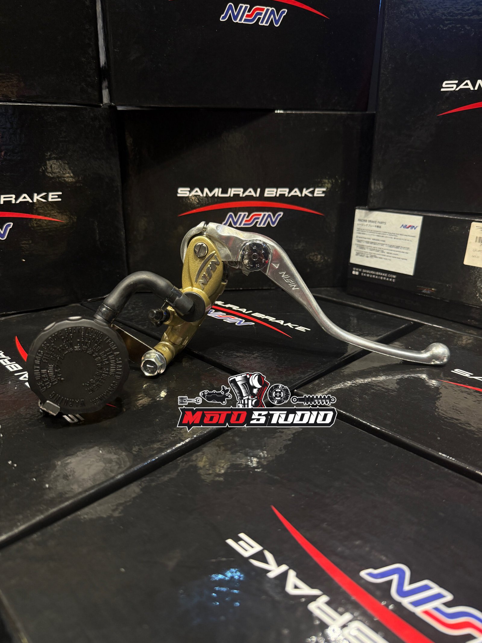 Nissin Samurai 16mm Radial Master Cylinder – GOLD
