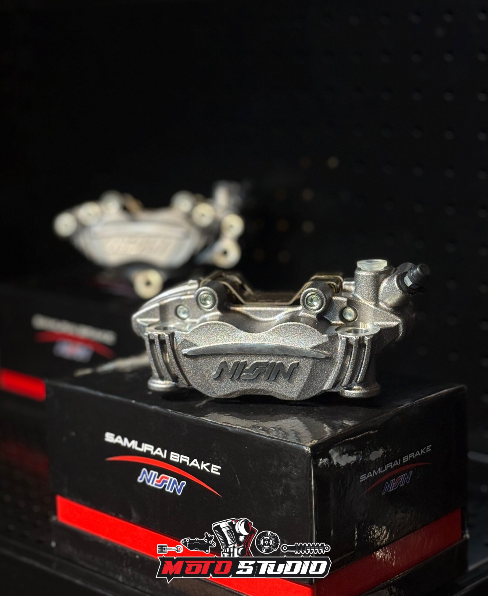 Nissin Samurai Radial 4-Piston Caliper - SILVER