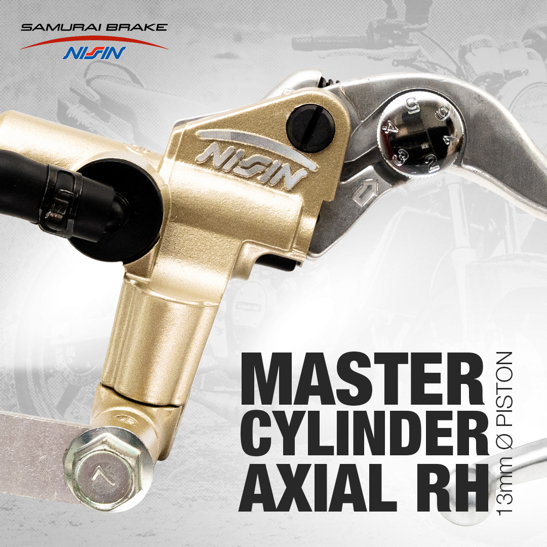 Nissin Samurai 13mm Axial Master Cylinder - GOLD - Image 2