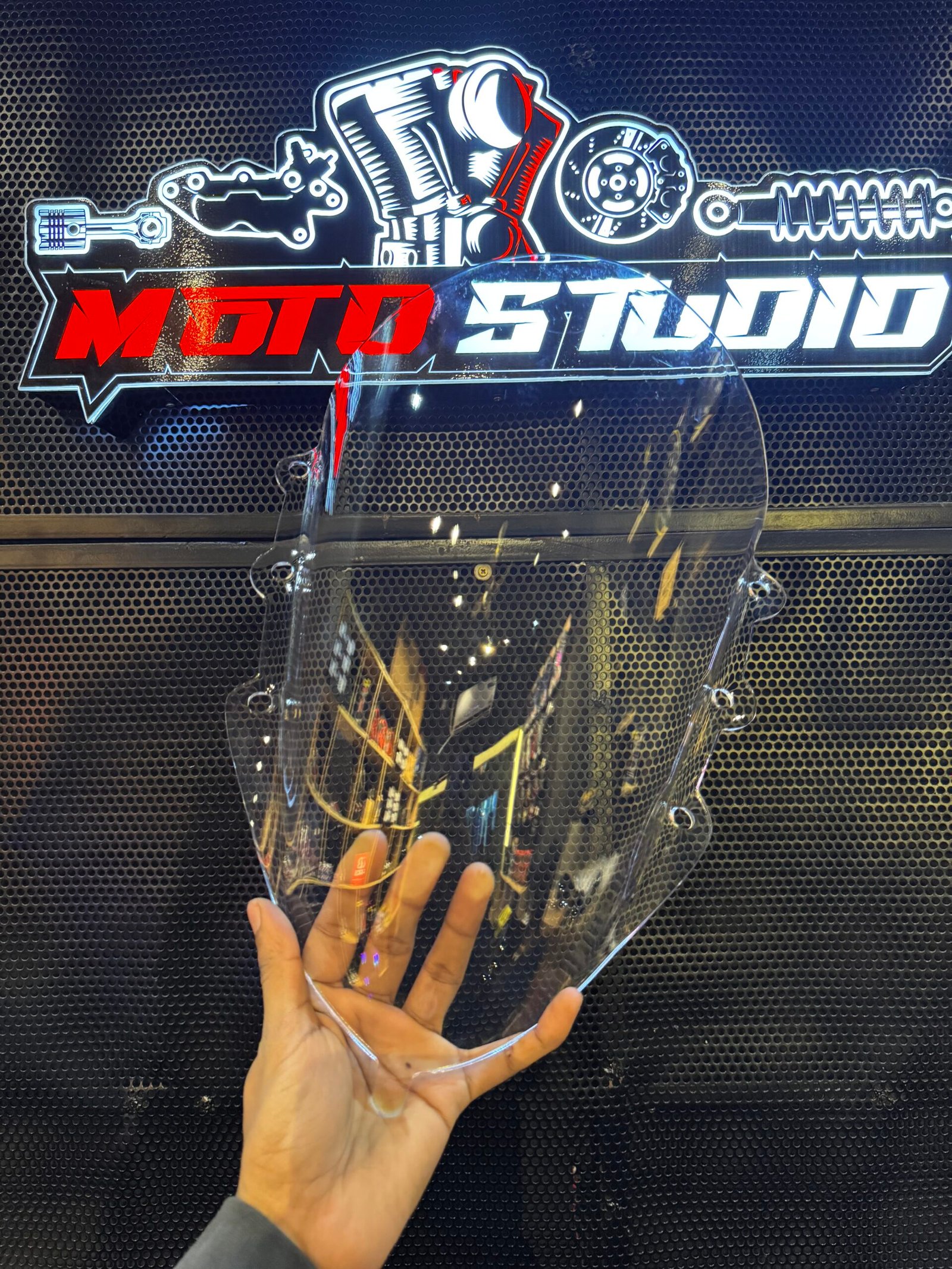 Indonesian 3mm Visor – Yamaha R15 V4 (CLEAR)