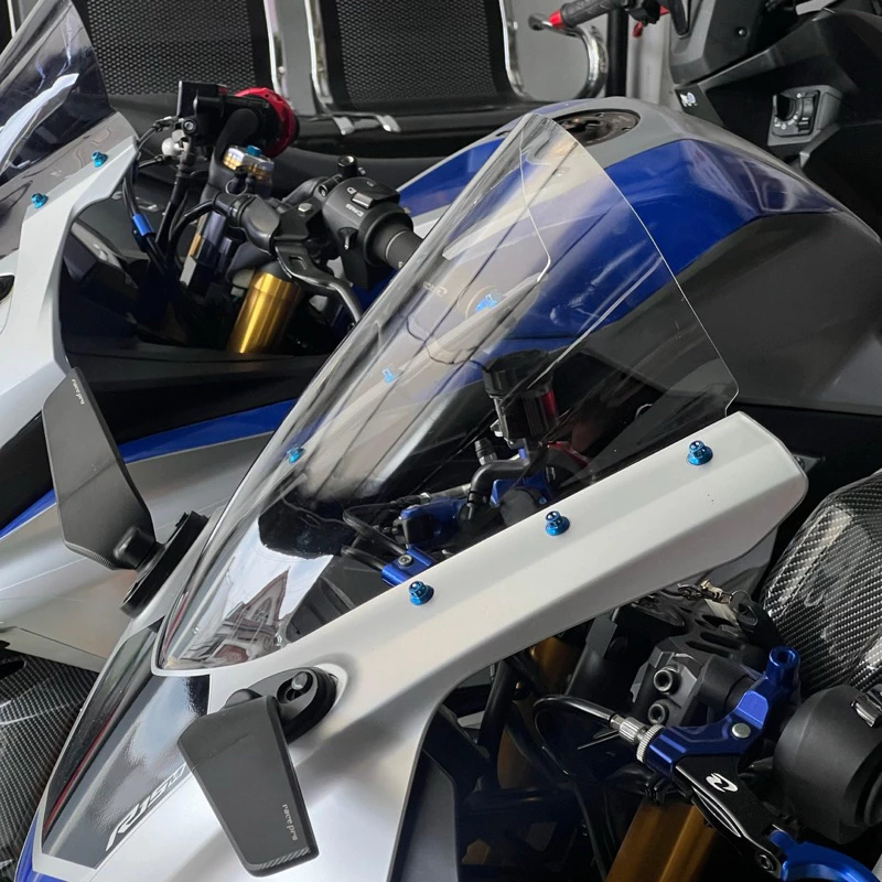 Indonesian 3mm Visor – Yamaha R15 V4 (CLEAR) - Image 4