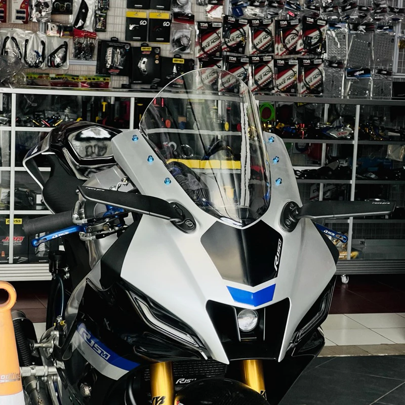 Indonesian 3mm Visor – Yamaha R15 V4 (CLEAR) - Image 3