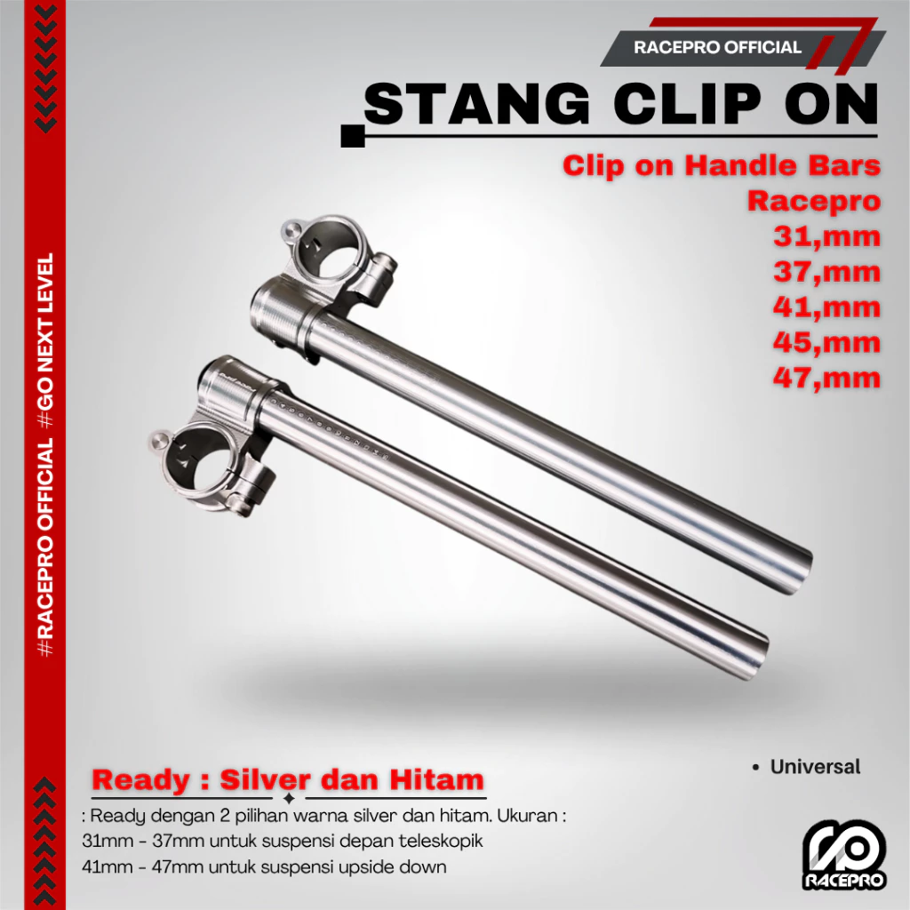 RacePro Clip-On Handlebar & Triple Clamp Set – Yamaha R15 V2 - Image 3