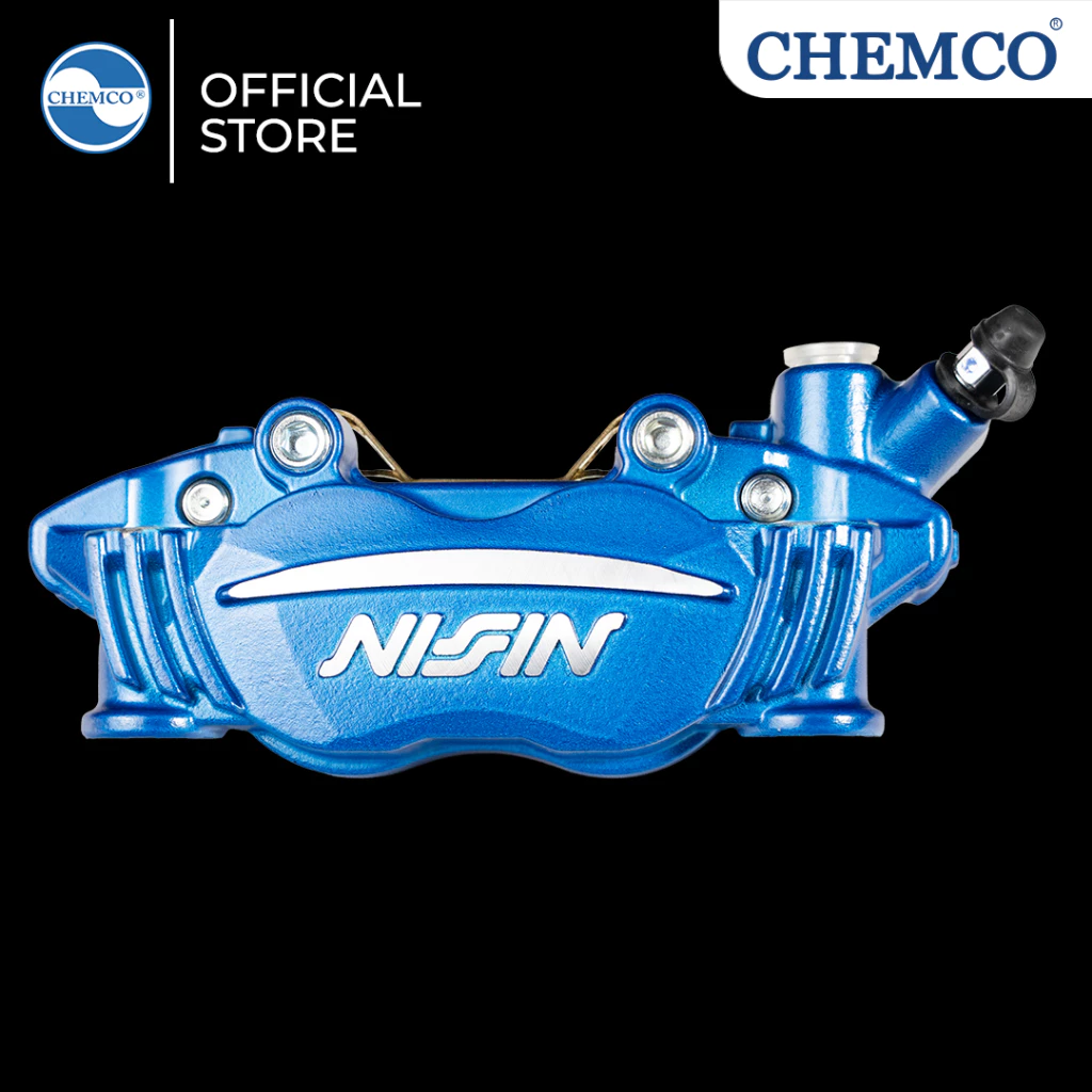 Nissin Samurai Radial 4-Piston Caliper - BLUE COATED - Image 2
