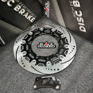 Black Diamond Front 320mm Floating Brake Disc – Honda CBR150