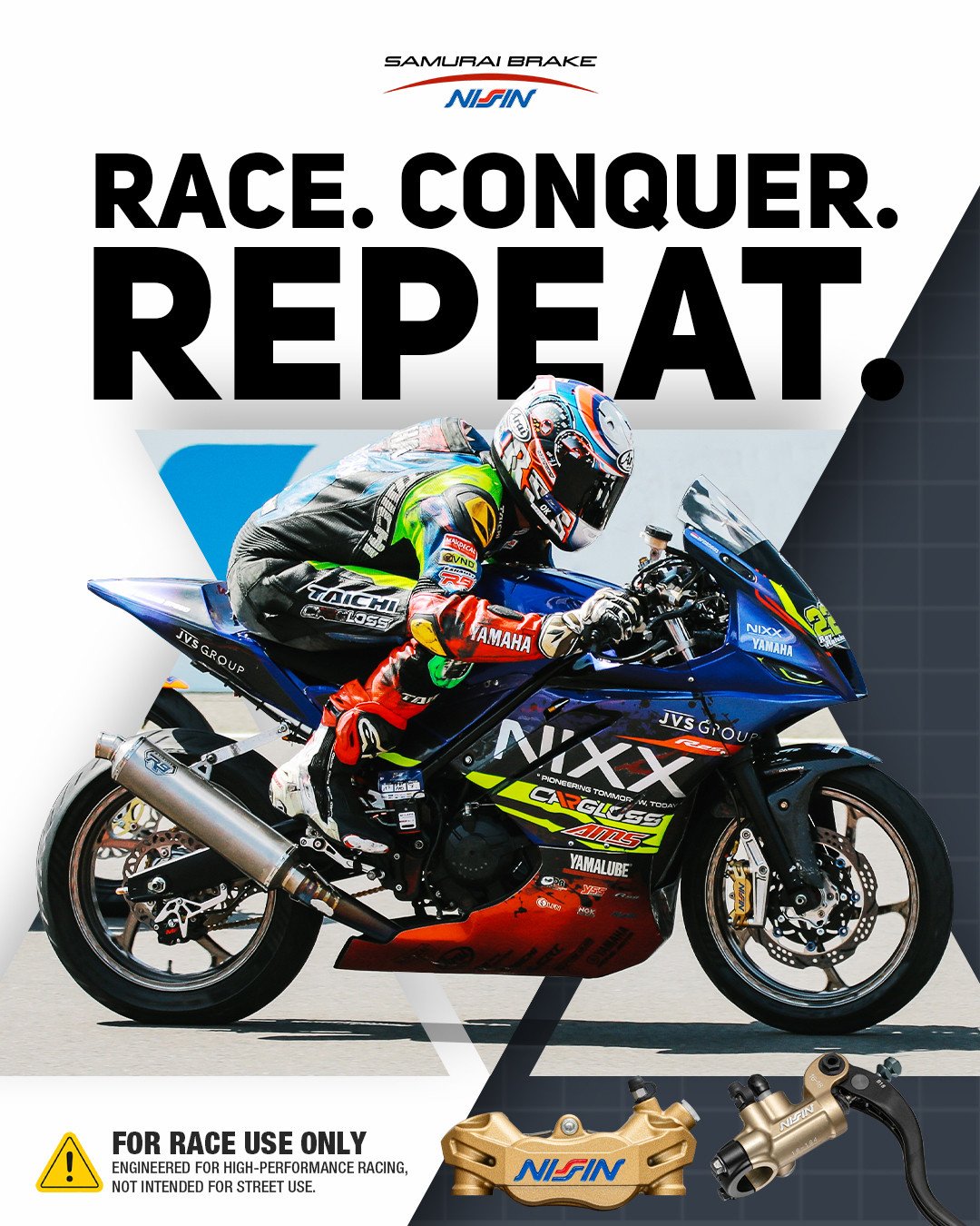 Nissin Racing Radial 4-Piston Caliper – Moto3 Edition - Image 2