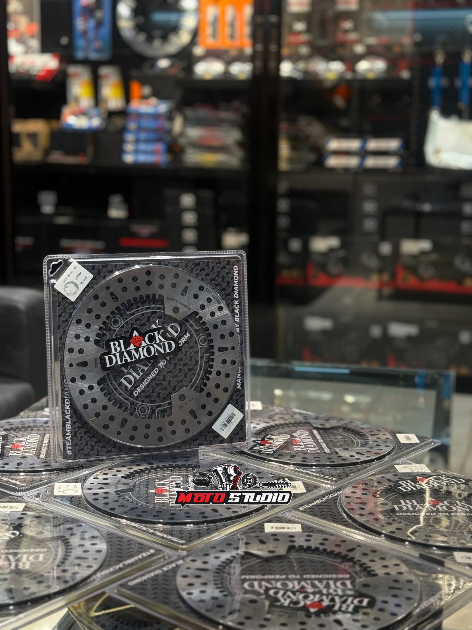 Black Diamond Rear Brake Disc – Yamaha R15