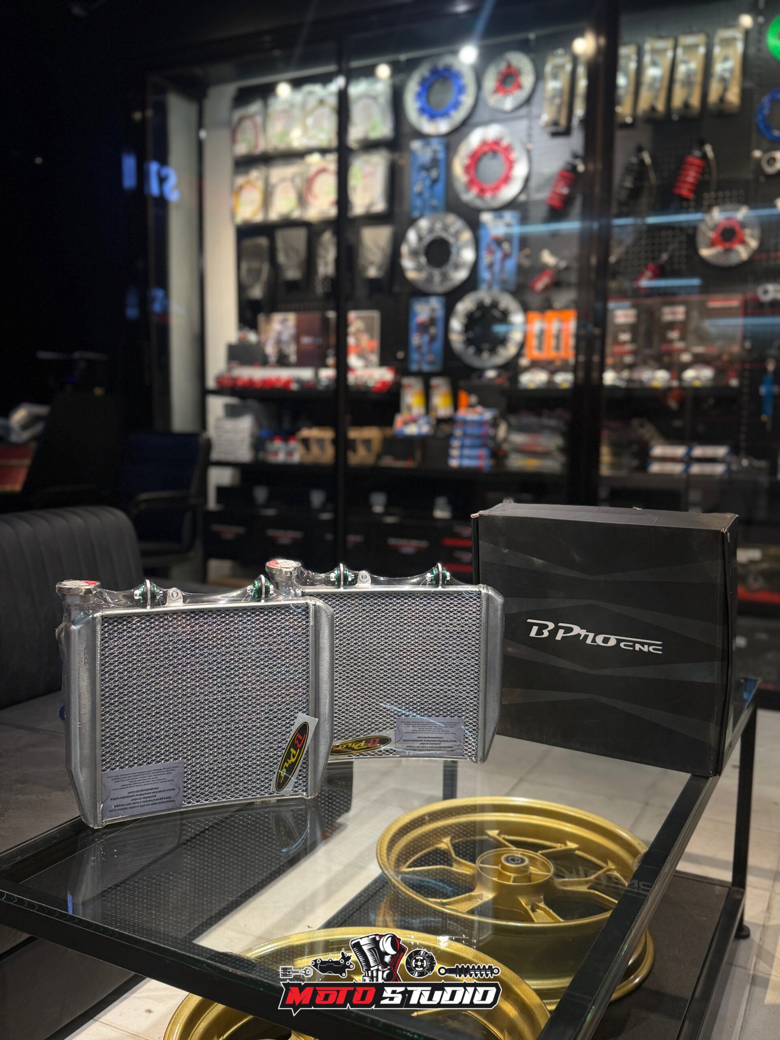 BPro CNC Racing Radiator – Yamaha R15
