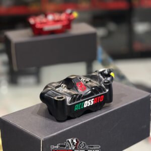 ACCOSSATO CNC Radial Monoblock Brake Caliper – Black Anodized Tricolore Edition